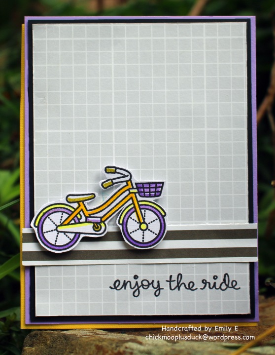 Bike ride card