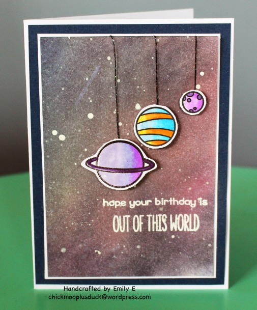 Planets card